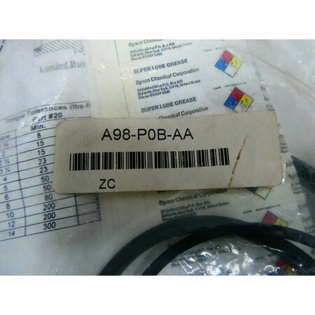 Asco REPAIR KIT VALVE PARTS AND ACCESSORY A98-P0B-AA